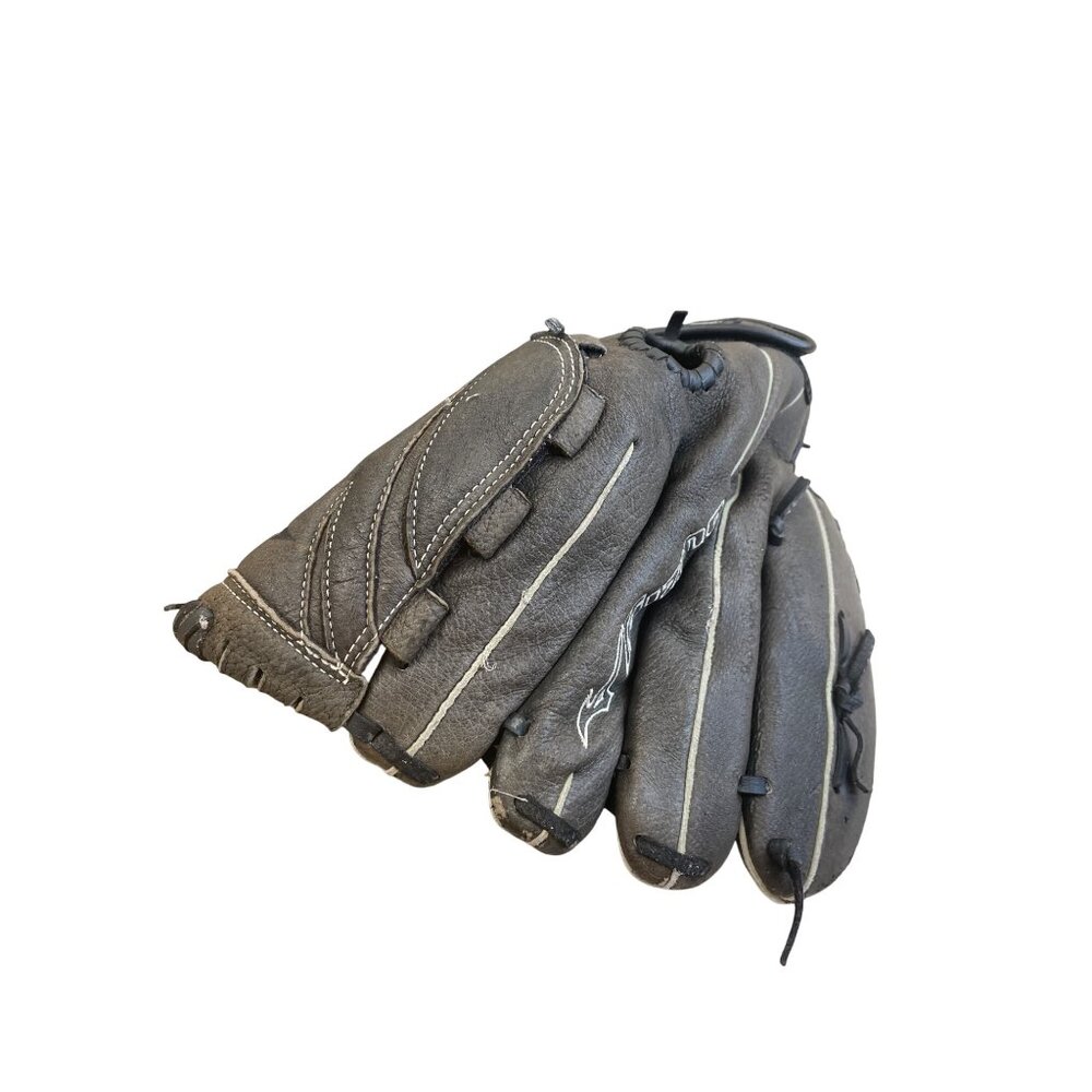 Mizuno GPP 1203D4 Full Grain Leather Baseball Glove 12" Black/Brown SKU 8404